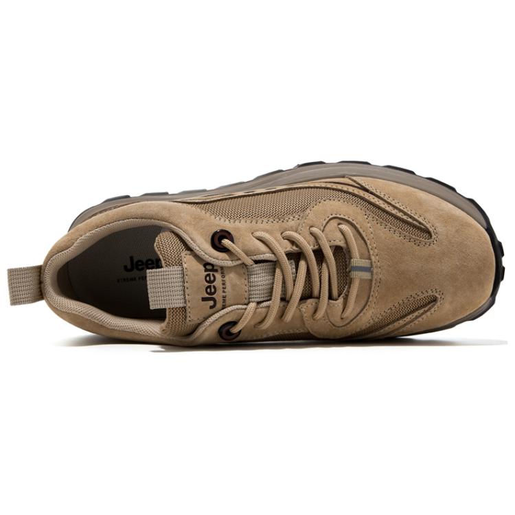 Jeep Wear-Resistant Low-Top Trekking Shoes Men's Sand Yellow купить в интернет-магазине Yoocart с быстрой доставкой по России.