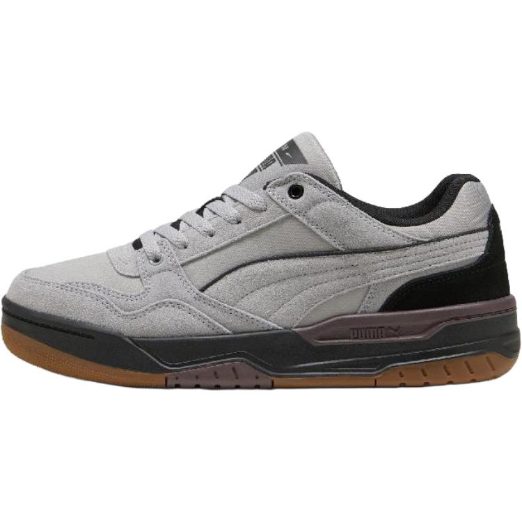 PUMA Rebound Retro Abrasion Resistant Low Top Skateboard Shoes Unisex Gray