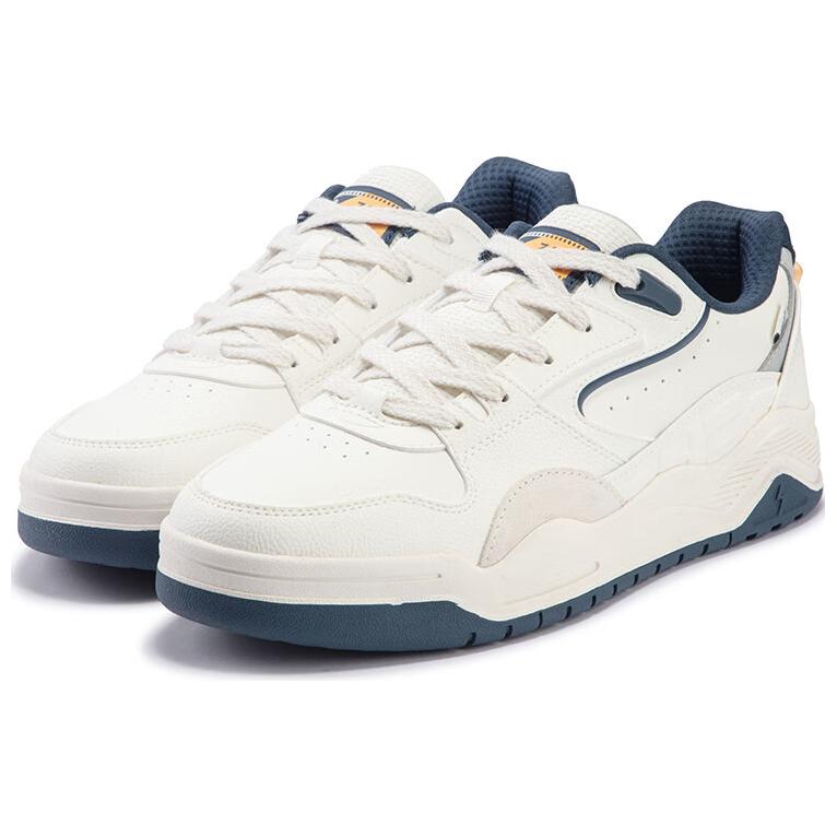 361° Model Flame 4 Anti Slip Wear Resistant Low Top Skateboard Shoes Men's White Blue купить в интернет-магазине Yoocart с быстрой доставкой по России.