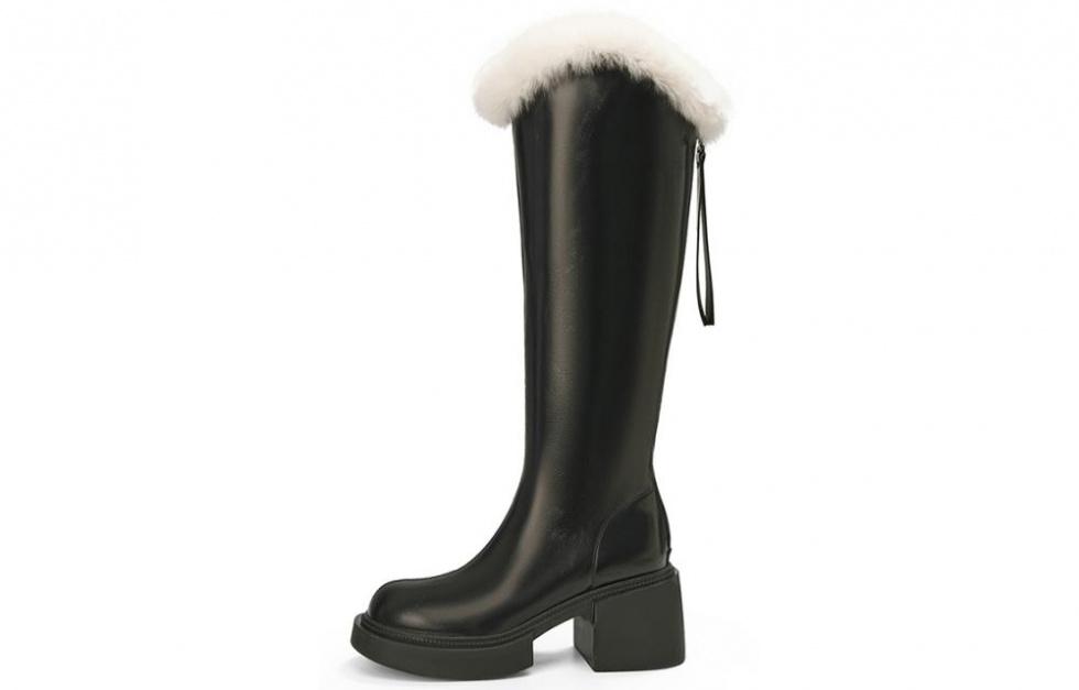 EBLAN Knee-high Boots Women's Black
