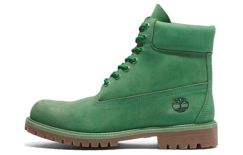 Timberland 50th Anniversary Edition Premium 6 Inch Waterproof Boot 'Medium Green Nubuck'