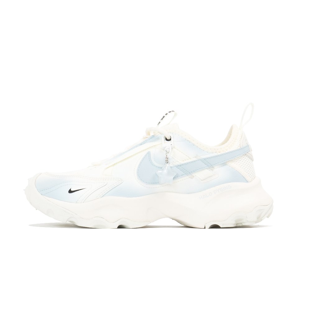 Nike TC 7900 Third Lab, Ice Blue Coconut Anti Slip Wear Resistant Low Top Casual Shoes Women's White Blue
