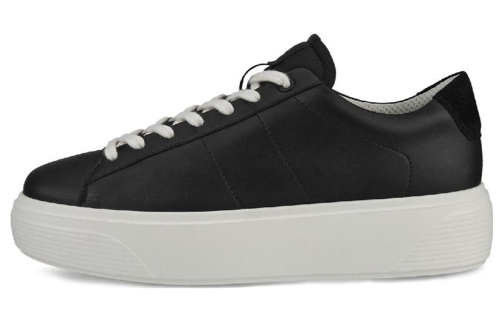 Ecco Low-Top Skateboard Shoes Women's Black