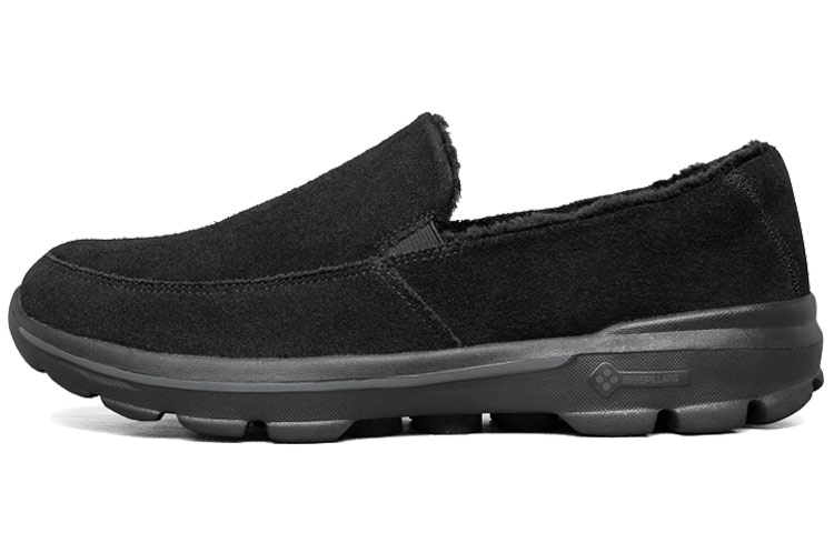 Skechers Go Walk 3 Thermal Low Top Casual Shoes Men's Black