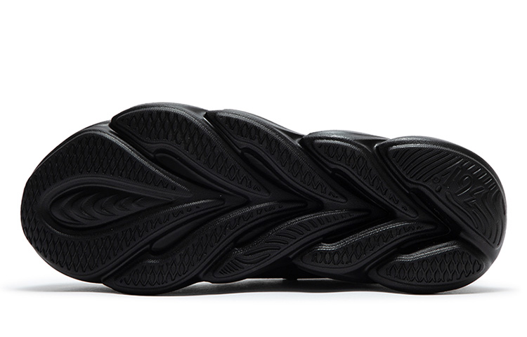 361° Spirit Fox Anti-Slip And Wear-Resistant Warm Low-Top Running Shoes Women's Obsidian Black
