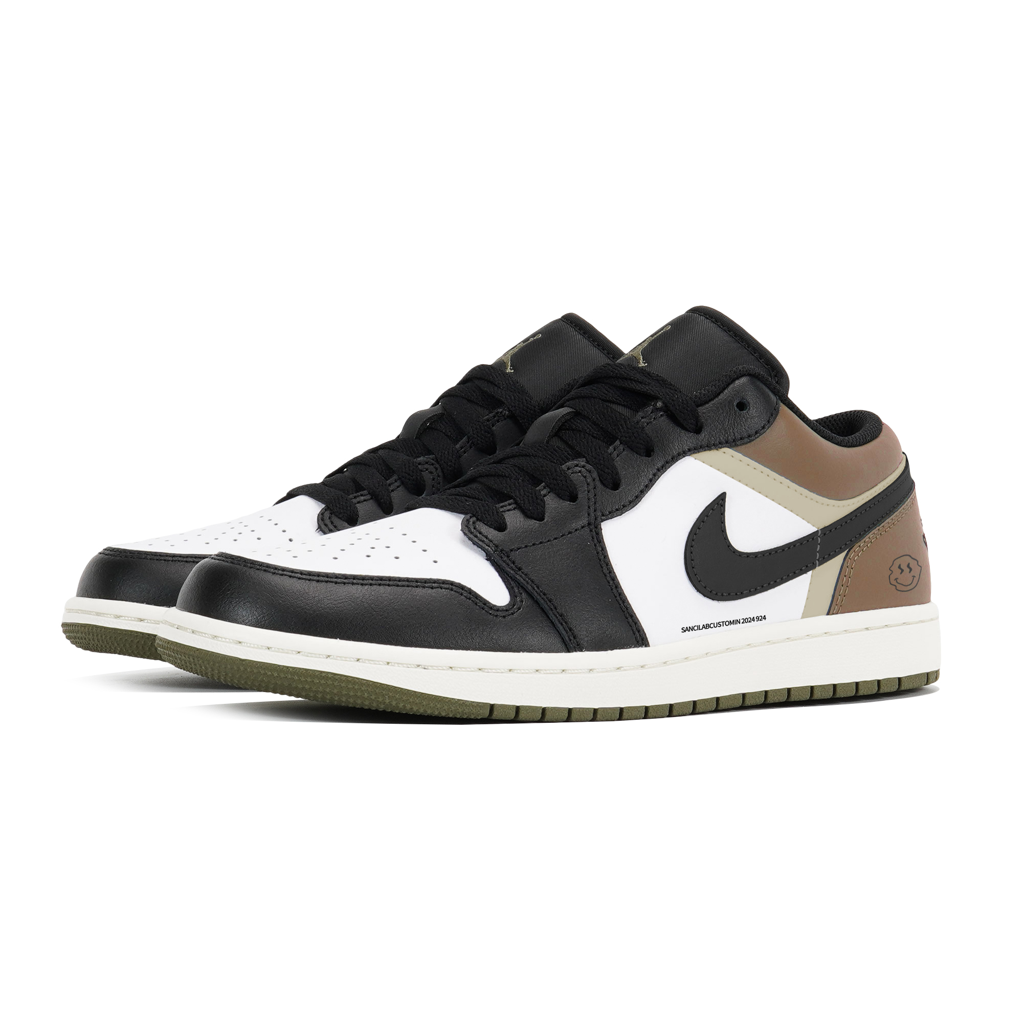 Jordan Air Jordan 1 Wear-Resistant Low-Top Vintage Basketball Shoes Unisex Coffee купить в интернет-магазине Yoocart с быстрой доставкой по России.