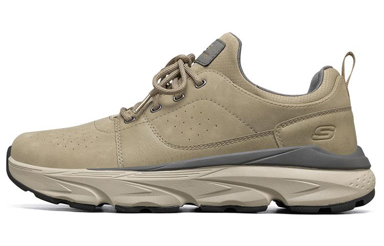 Skechers Delmont Low Top Running Shoes Men's Sand