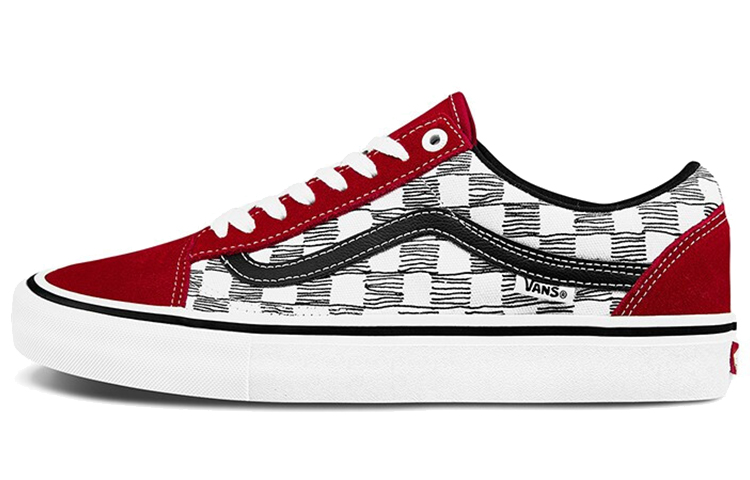Vans Old Skool Red/Black/White