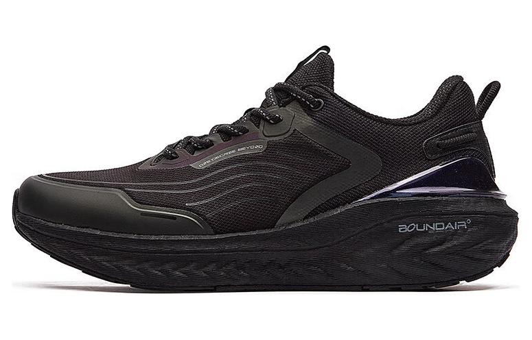 361° Slip Resistant Abrasion Resistant Low top Running Shoes Men's Black Gray