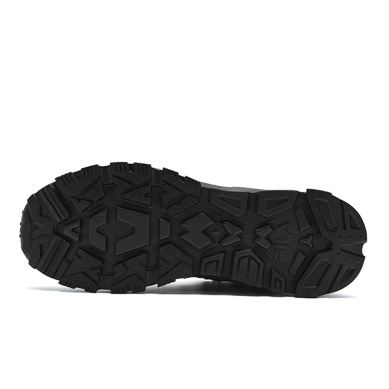 FILA Trek 1S Low Top Casual Shoes Men's Black Gray