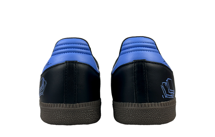 Adidas Originals Samba Slip-Resistant Cushioning Wear-Resistant Low-Top Skateboard Shoes Unisex Haze Blue купить в интернет-магазине Yoocart с быстрой доставкой по России.