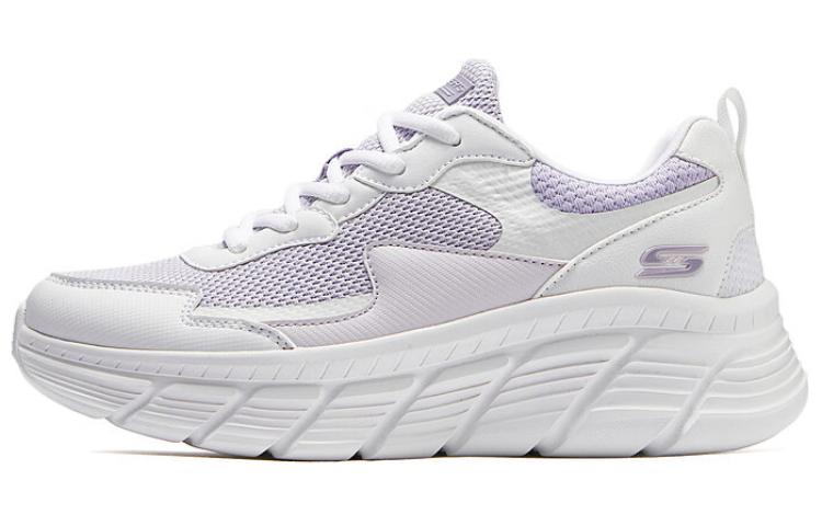 Skechers Low Top Casual Shoes Women's Purple White