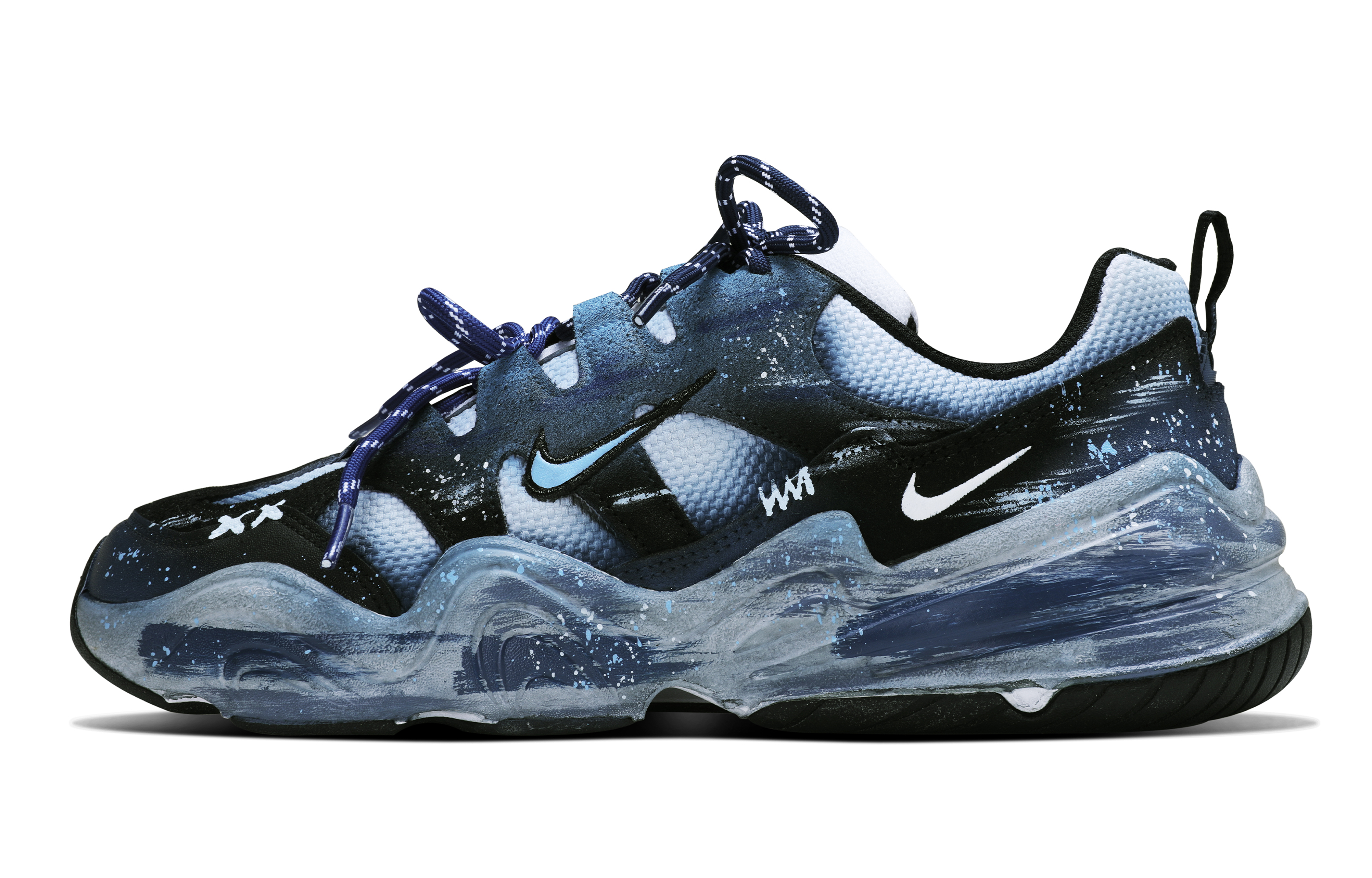 Nike Tech Hera Abrasion Resistant Slip Resistant Low top Casual Shoes Unisex
