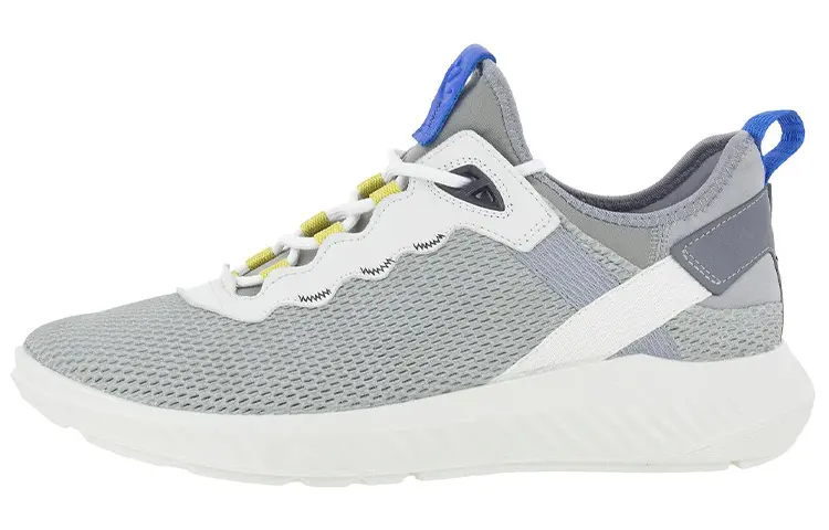 Ecco Breathable Low Top Running Shoes Men's Gray