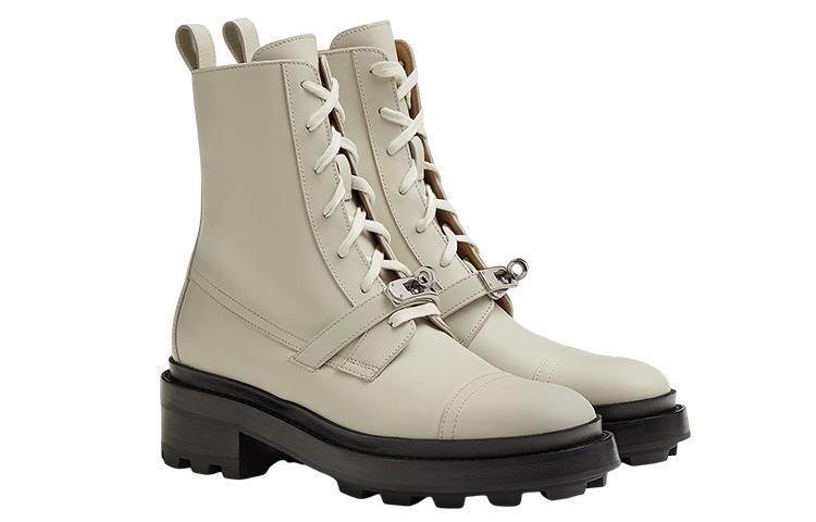 HERMES Ankle Boots Women's Beige купить в интернет-магазине Yoocart с быстрой доставкой по России.