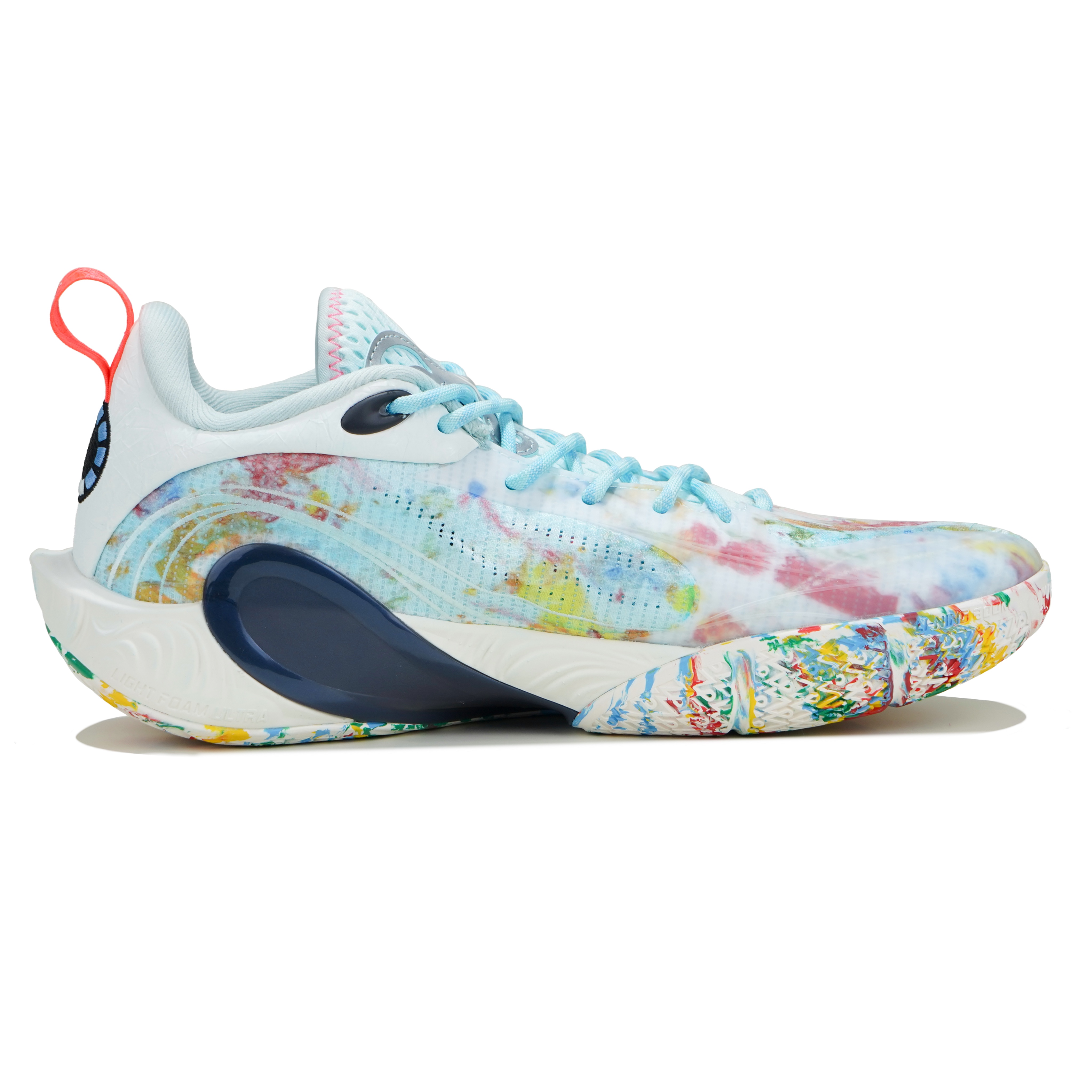 LINING DLO1 Basketball Shoes Men's Low top Blue Pink купить в интернет-магазине Yoocart с быстрой доставкой по России.