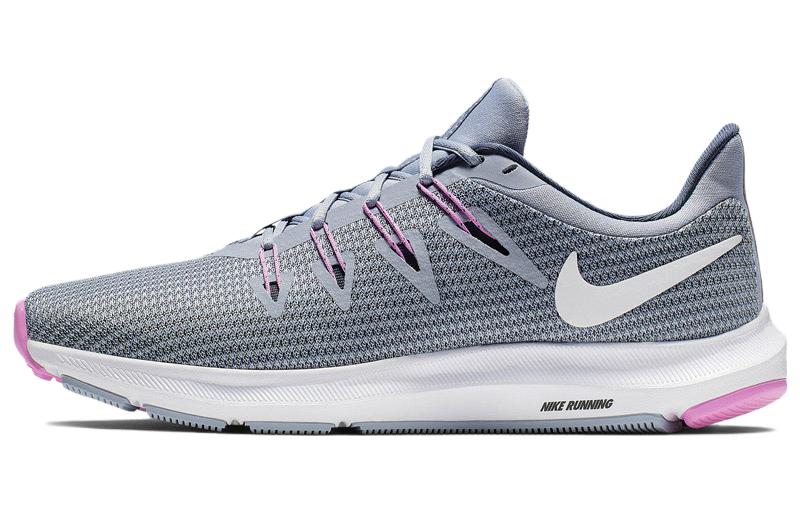 Nike Quest 3 Wear-resistant And Lightweight Low-Top Casual Running Shoes Women's Gray