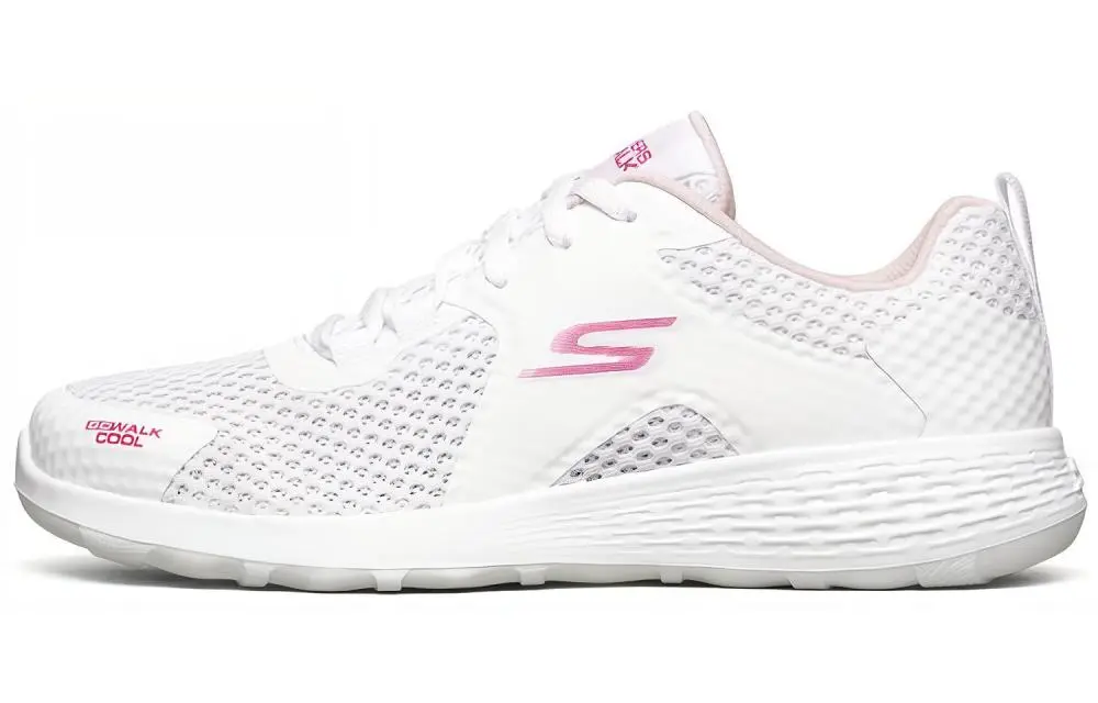 Skechers Go Walk Cool Running Shoes White/Pink Women's