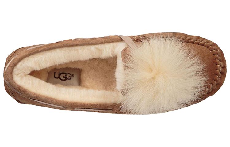 UGG Dakota Pom Pom Slip On Brown Women's купить в интернет-магазине Yoocart с быстрой доставкой по России.