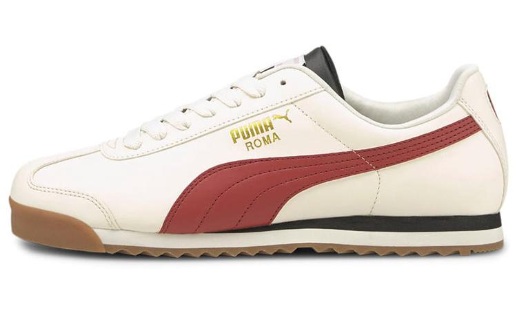 PUMA Roma Basic + 'Ivory Glow Intense Red'