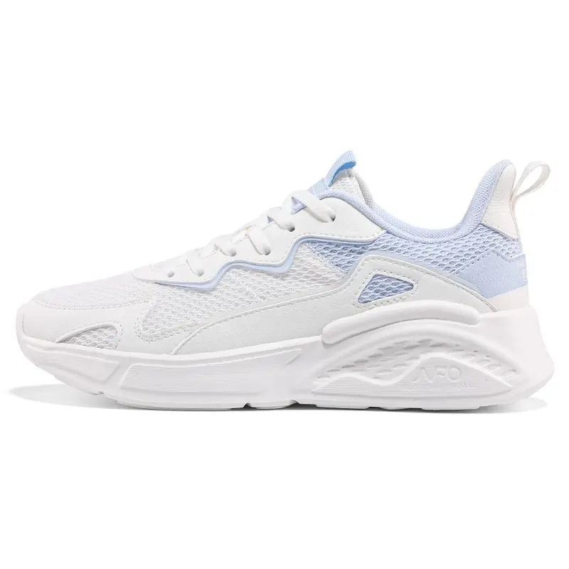 361° Slip Resistant, Abrasion Resistant, Breathable Low Top Casual Shoes Women's White Blue
