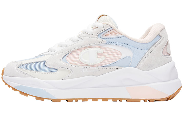 Champion Chunky Sneakers Women's Low-Top Dawn Pink/Ballet Blue