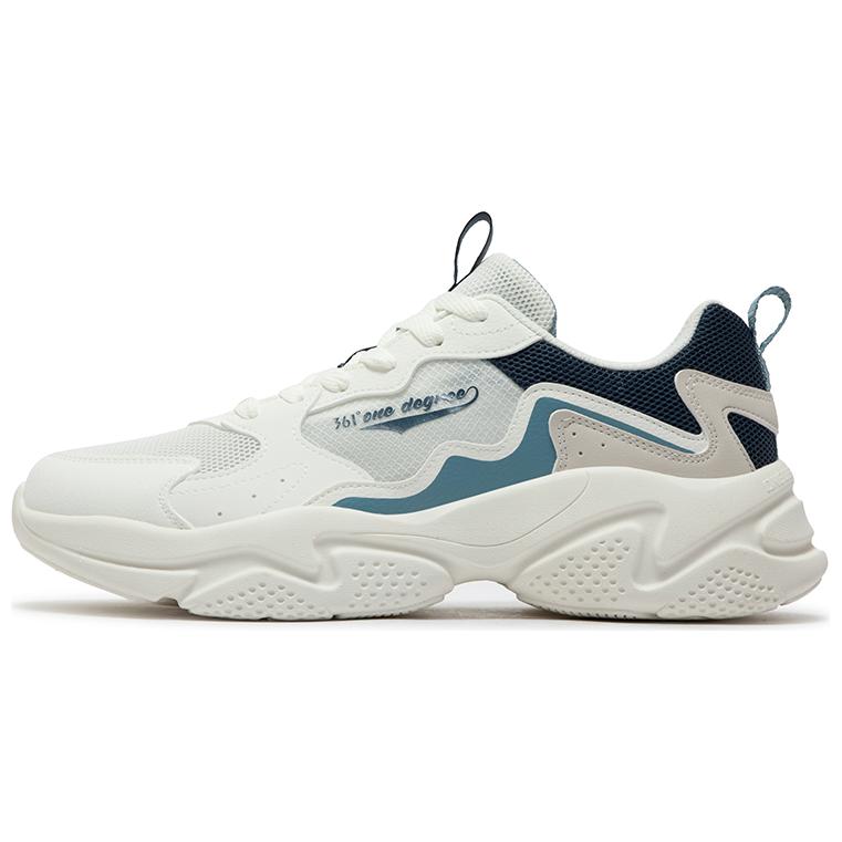 361° Casual Shoes Men Low-Top Feather White/Nostalgic Blue