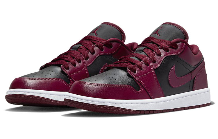 Jordan 1 Low Black Dark Beetroot Women's купить в интернет-магазине Yoocart с быстрой доставкой по России.