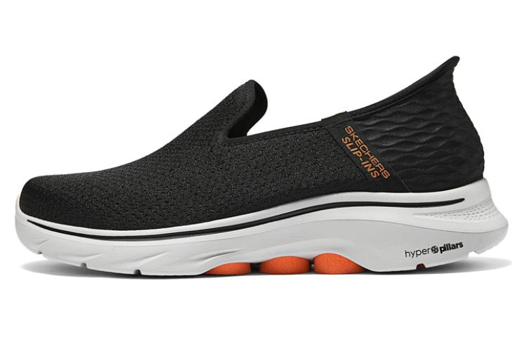 Skechers GO WALK 7 Breathable Lightweight Low-Top Casual Shoes Men's Black