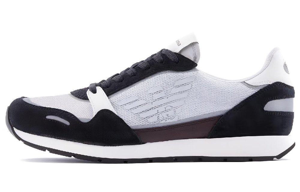 EMPORIO ARMANI Low top Sports Casual Shoes Men's Blue Black
