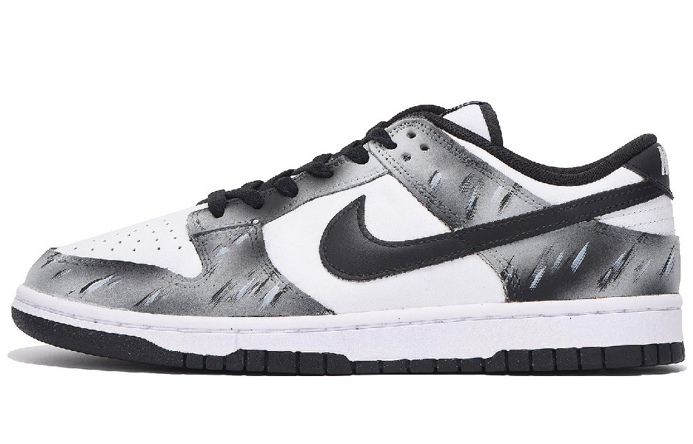 Nike Dunk Anti Slip Wear Resistant Low Top Skateboard Shoes Unisex Black White