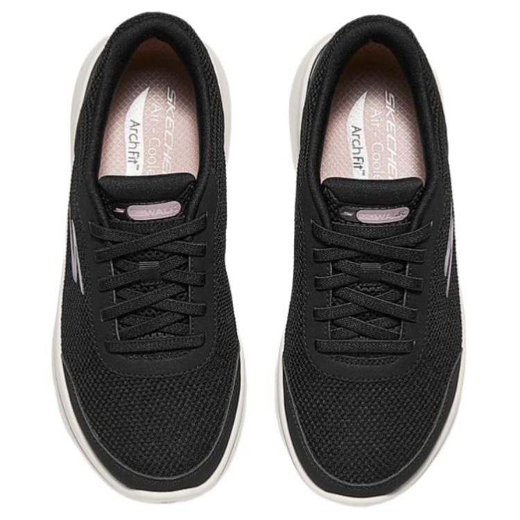 Skechers ArchFit Low Top Casual Shoes Women's Black