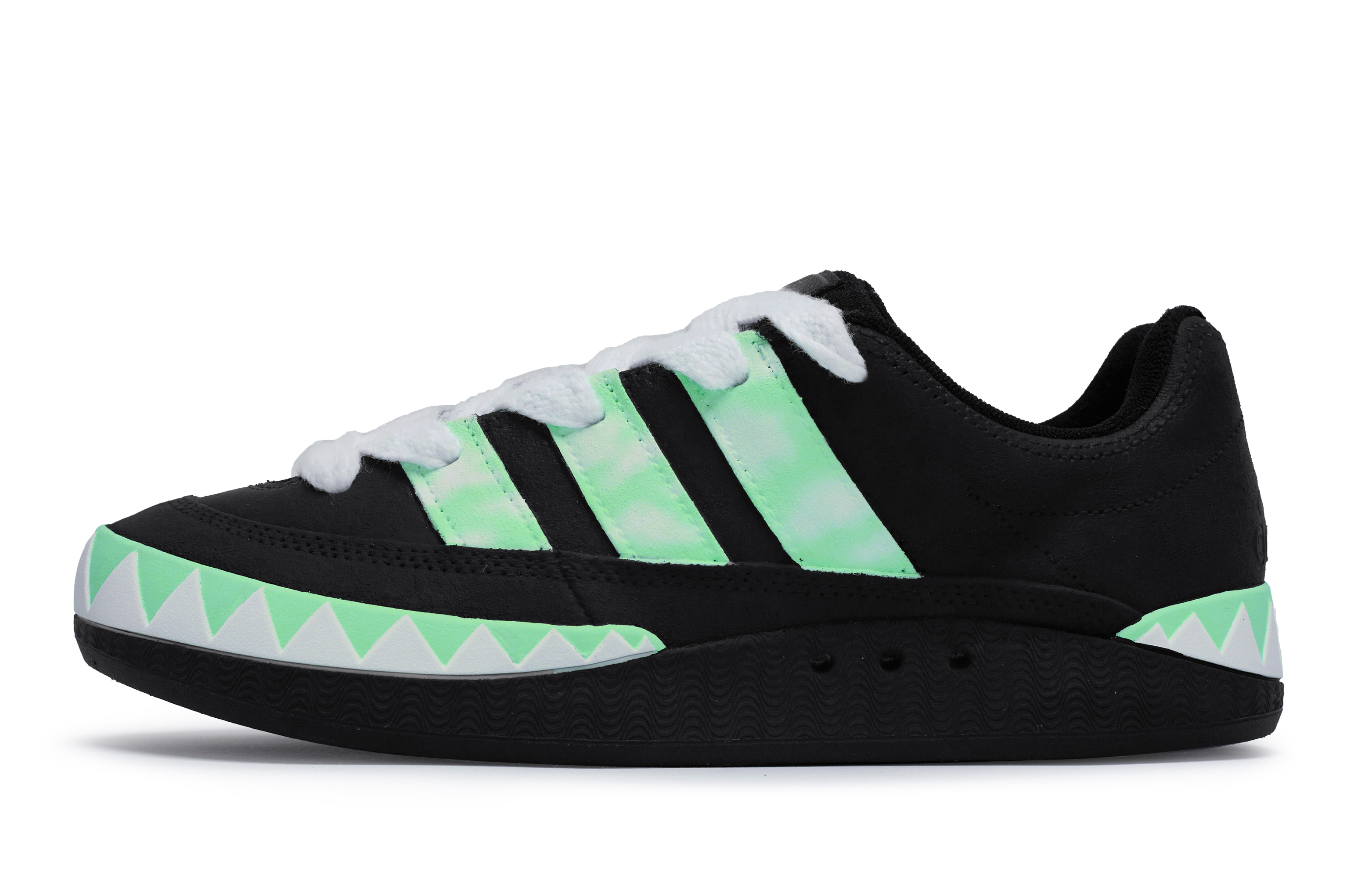 Adidas Originals Adimatic Abrasion Resistant Low Top Skateboard Shoes Unisex Black Cyan купить в интернет-магазине Yoocart с быстрой доставкой по России.