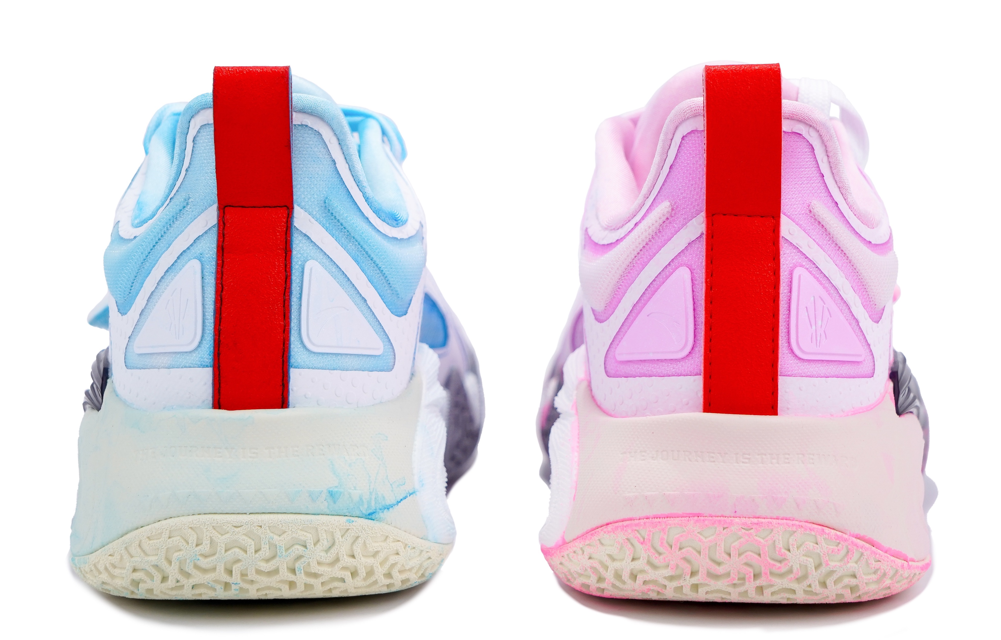 Anta KAI 1 Cushioned Slip-Resistant Low-Top Basketball Shoes Unisex Blue Pink купить в интернет-магазине Yoocart с быстрой доставкой по России.