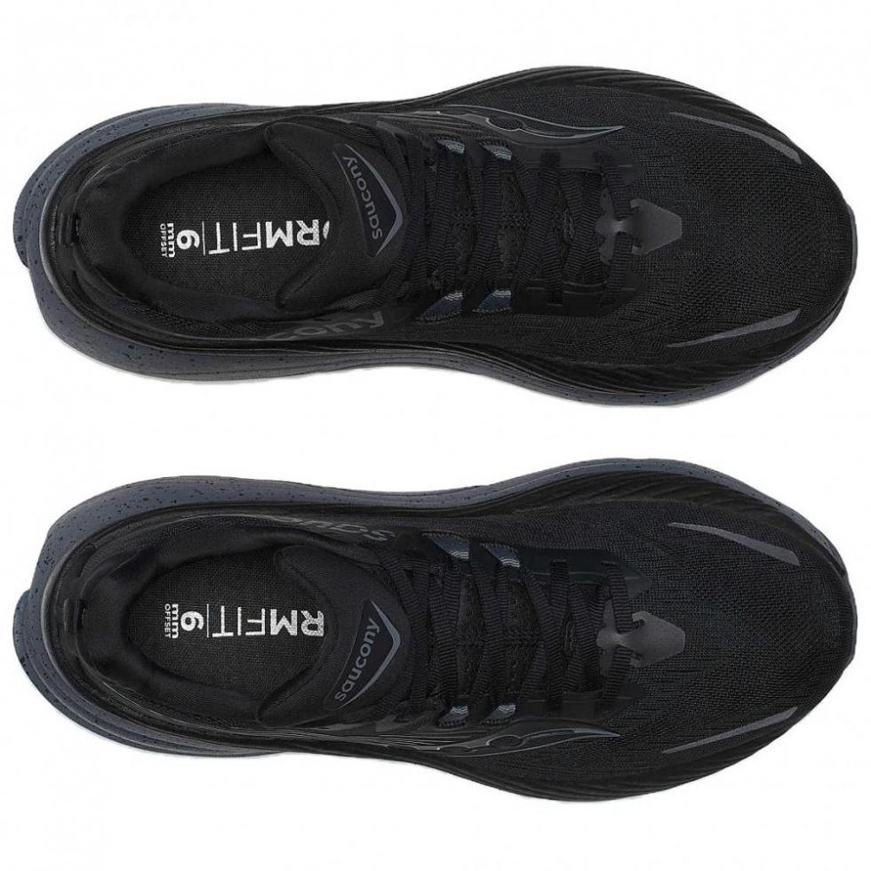Saucony Hurricane 24 Black Shadow купить в интернет-магазине Yoocart с быстрой доставкой по России.