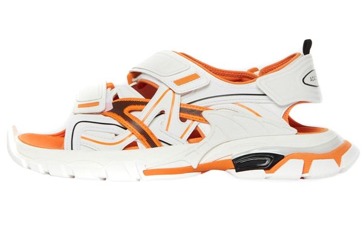 Balenciaga Track Sandal Orange White Women's