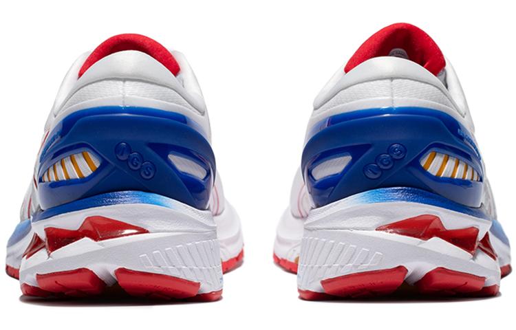 Asics Gel Kayano 27 Gundam 'White Blue Red' купить в интернет-магазине Yoocart с быстрой доставкой по России.
