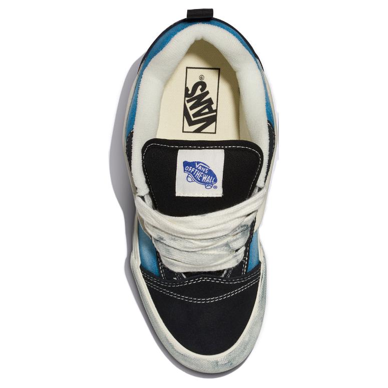 Vans Anti-Slip Wear-Resistant And Impact-Resistant Low-Top Skateboard Shoes Unisex Blue Black