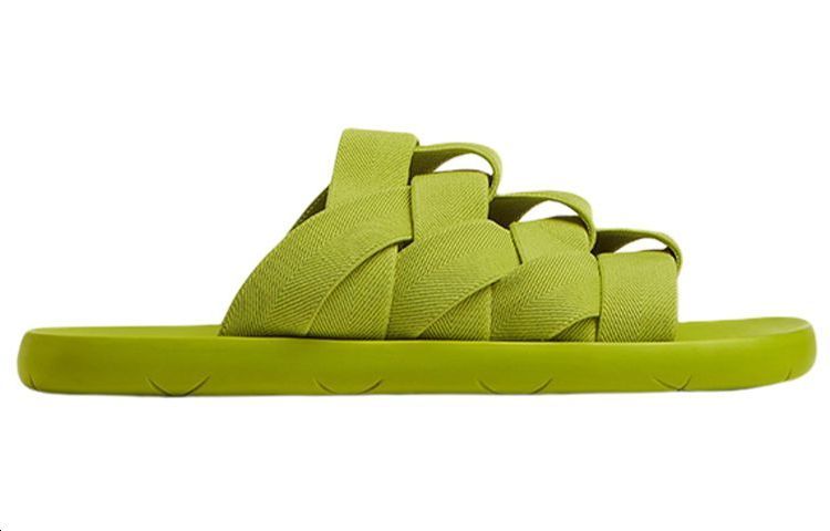 Bottega Veneta Plat Stylish Sandal Men's Green