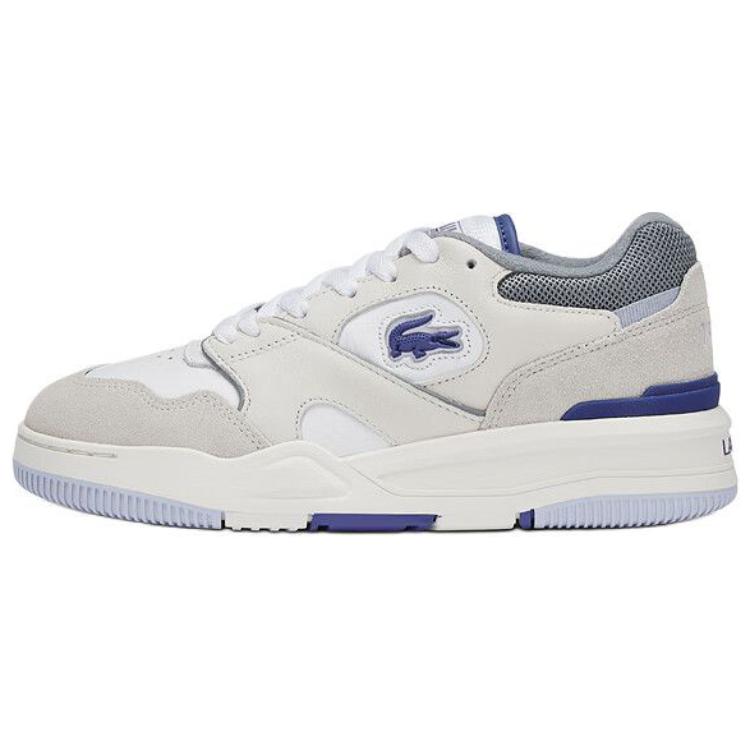 LACOSTE Low-Top Skateboard Shoes Women's Light Blue