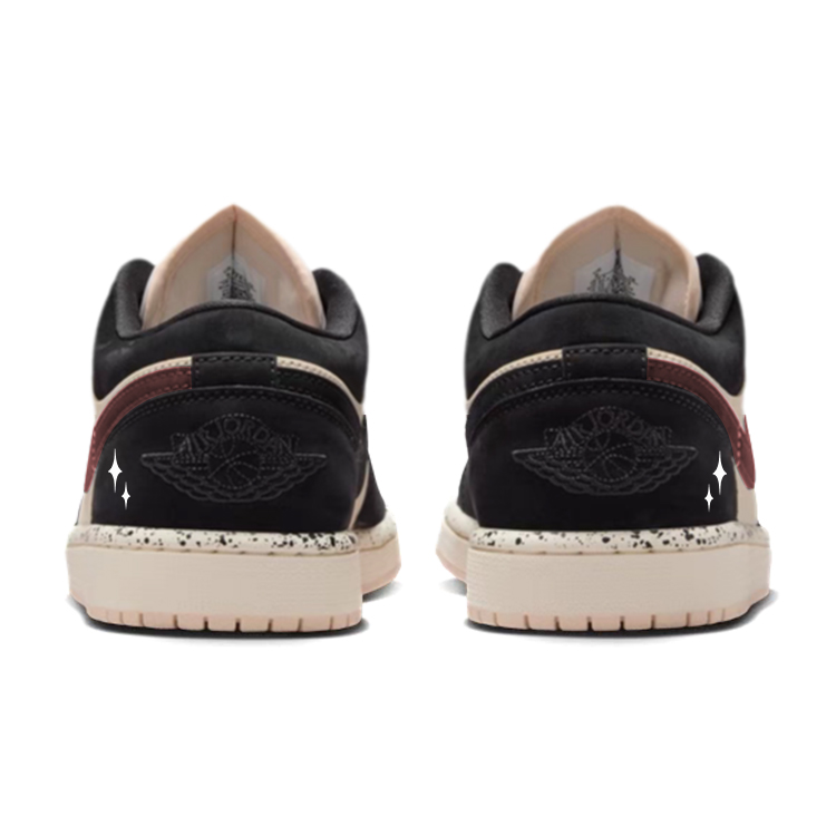 Jordan Air Jordan 1 Sunrise, Cute Bear Cat Anti Slip Wear Resistant Low Top Vintage Basketball Shoes Women's Black Pink купить в интернет-магазине Yoocart с быстрой доставкой по России.