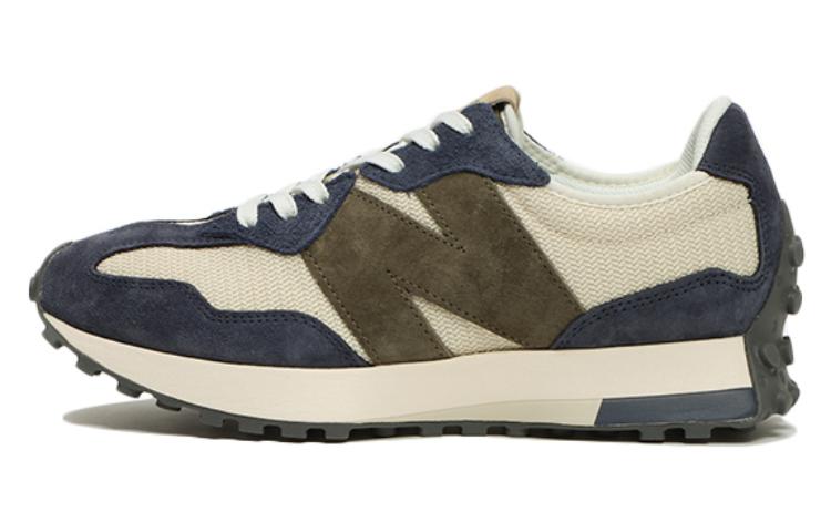 New Balance 327 Navy Bone Olive