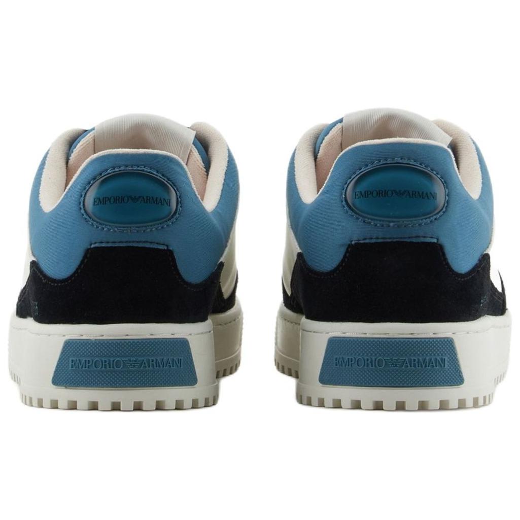 EMPORIO ARMANI Low-Top Skateboard Shoes Men's Blue Black купить в интернет-магазине Yoocart с быстрой доставкой по России.