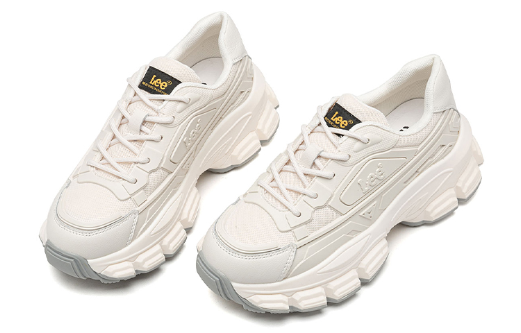 Lee Slip Resistant, Breathable, Lightweight, Height Increasing Low Top Chunky Sneakers Women's