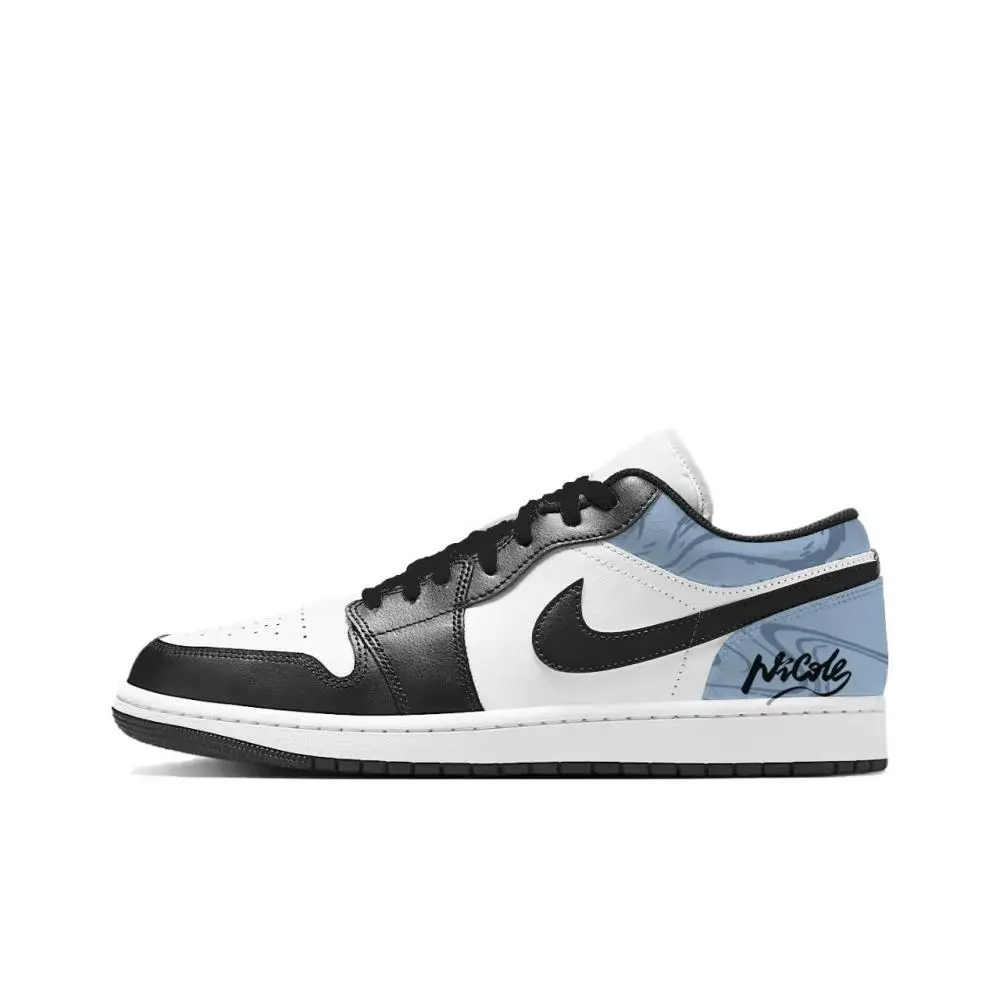 Jordan Air Jordan 1 Blue Moment Vintage Basketball Shoes Unisex