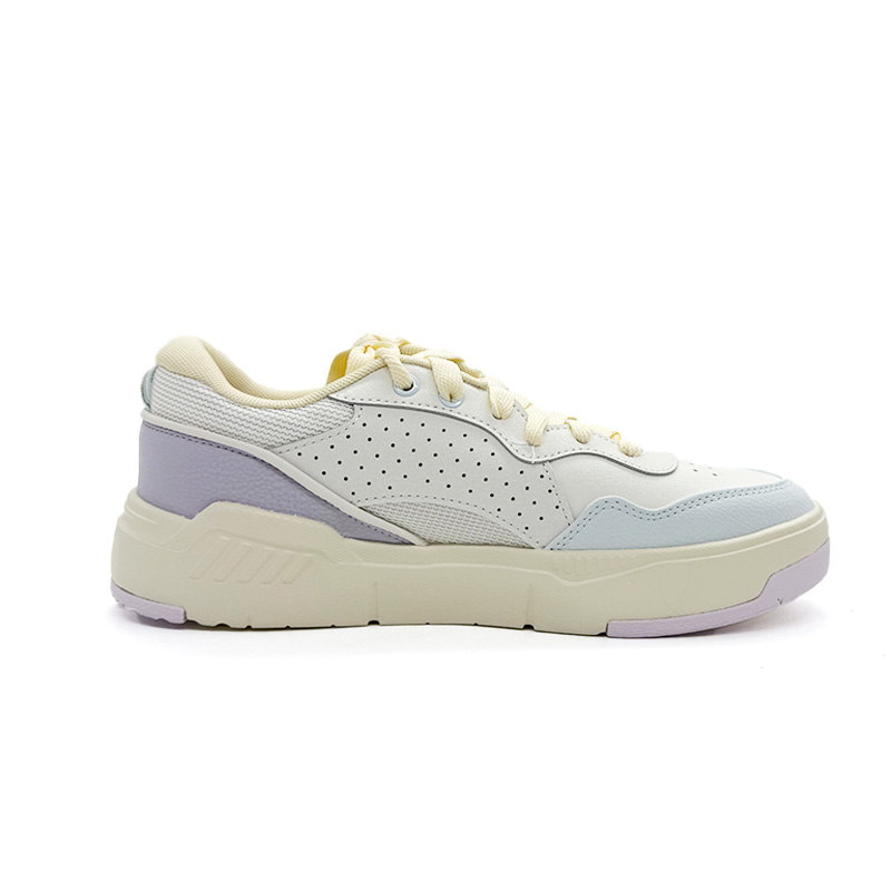 LiNing Lightweight Coverage Low Top Skateboard Shoes Women's Champagne White Country Sky Blue Sea Salt Purple купить в интернет-магазине Yoocart с быстрой доставкой по России.