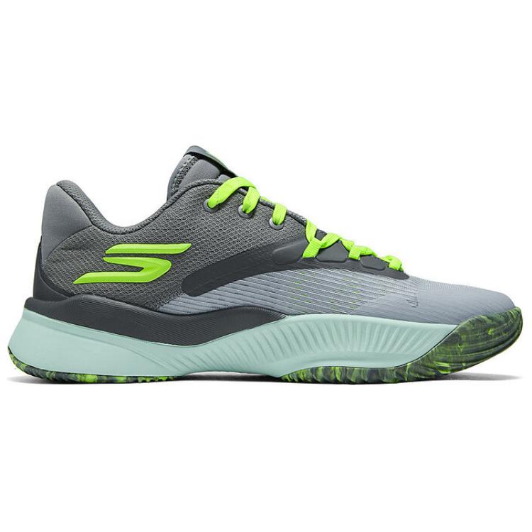 Skechers SKX Low Top Running Shoes Men's Gray Green купить в интернет-магазине Yoocart с быстрой доставкой по России.