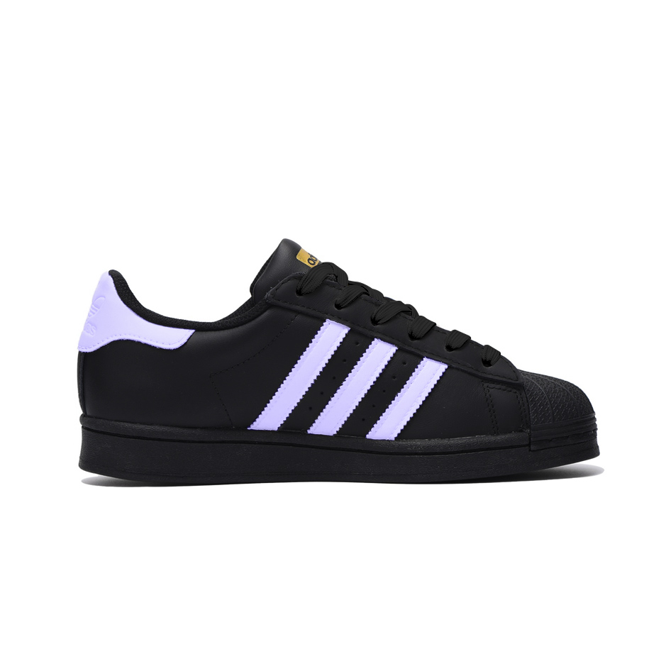 Adidas Originals SUPERSTAR Anti Slip Wear Resistant Low Top Skateboard Shoes Unisex Black