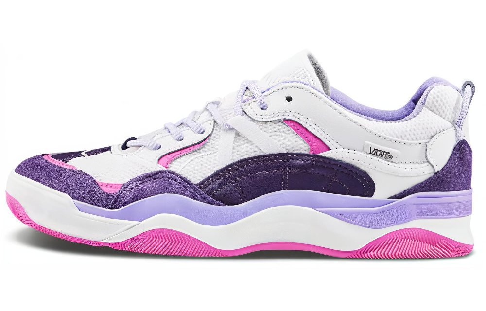 Vans Varix Wc Retro Low Top Skate Shoes Unisex Purple Pink White