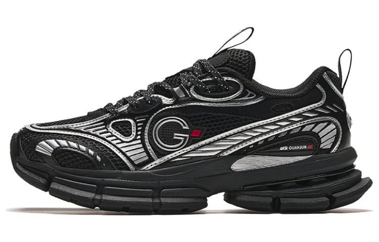 Anta Champion All Weather Series Slip Resistant Low top Running Shoes Women's Black